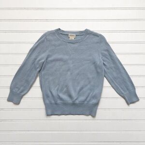 CREWCUTS EUC Baby Blue Knit Crewneck Sweater